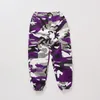 Wholesale-Sequin Kids Hip Hop Dance Clothing for Girls Boys T Shirt Tops Jogger Pants Camouflage Trousers Jazz Ballroom Dancing Costumes