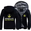 2019 Winter Hoody Herbalife Nutrition 남자 여성 따뜻한 두껍게 두드러짐 후드 가을 의류 땀 촬영 지퍼 재킷 플리렉 후드 티 스트리트 스트리트 8279458