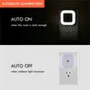 LED Night Light Automatic Sensor Sleeping Lamp 10V 220V EU US Plug Energy Saving for Baby Living Room Bedroom Lighting