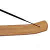 Натуральный деревянный ладан горелки палочка ясеня держатель ашматографии плата пласта для домашнего украшения ценсер инструмент