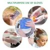 100 Pcs of Nitrile Disposable Gloves Work GlovesPowder Free Textured For Foodstuff Chemical Domestic Industry Work