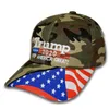 Donald Trump 2020 Berretto da baseball 11estyles rendono l'America Grande di nuovo Cappello Star Star Stripe USA Bandiera Camouflage Sport Cap LJJA2850