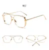 2020 men039s donna designer di lusso montatura dorata occhiali da sole trasparenti per uomo donna protezione UV 400 occhiali da sole1153050