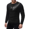 Leaf Embroidery Cotton Thin Men's Pullover Sweaters Casual Crocheted Striped Knitted Sweater Men Masculino Jersey Clothes T190907
