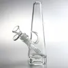 8 Inch Glas Dab Rig Bong Waterpijp Waterleidingen met 14mm Vrouwelijke Downstem Dikke Bodem Driehoek Waterpijpen Beker waterpijpen Kom Pijp Roken