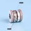 Arrivée 925 argent Sterling rotatif ensemble de breloques boîte d'origine pour Pandora bracelet à bricoler soi-même breloques bijoux accessoires