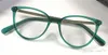 New Fashion Design Optisk recept Glasse Cat Eye Square Frame Populära stil för kvinnor Toppkvalitet Säljer HD Clear Lens 3383