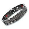 Nouveau design Black Copper infrarouge négatif Germanium Bracelet magnétique Santé Thérapie énergétique Bracelet pour la femme HEALT1896684