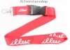 Nouvelle arrivée 20pcs Balck ana Red Vêtements Logo Custom Lanyard Nec Lonyard Phone Mobile Téléphone STRAP LANDE C1091029