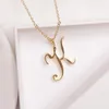 Dainty Initial K Letter Necklace Goldsilver Letter K 단순한 이름 목걸이 보석 선물 5902818