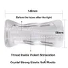 Hoozgee classique vendant masturbation Produits sexuels en silicone Transparent vagin pussy masturbators for homme adulte sexe toys 003 y12048060