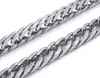 free shipping silver 316L Stainless Steel 10mm Link Chain Necklace 24'' mens gifts great Christmas gifts