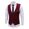 Zwart Grijs Bruidegom Vesten met Ketting Bruidegom Vest Slim Fit Heren Pak Vest Prom Bruiloft Vest Fress 1988587