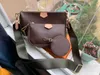 Best selling handbag shoulder bags handbag fashion bag handbag wallet phone bags Three-piece combination bags
