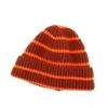 Crianças Stripe Kintted Chapéu Outono e Inverno Chapéu ao ar livre quente Crochet Stripe Cap Fashion Designer Meninas Crianças Crianças Hha594