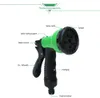 Expandable Garden Magic Hose Water Pipe with 8 in 1 Spray Gun Aesthetically pleasing design, using the tightly knitted outer fabric.