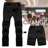 Sneldrogende waterbestendige verstelbare afneembare unisex broek zip off-walking wandelen broek klimmen zomer outdoor convertible1