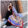 180x90cm new Summer Print Sciarpa di seta Sciarpa oversize in chiffon Donna Pareo Beach Cover Up Wrap Sarong Protezione solare Mantello lungo Donna shippin gratuito