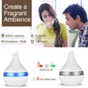 300ml USB humidificateur d'air à ultrasons bois blanc électrique arôme diffuseur d'air huile essentielle aromathérapie Cool brumisateur pour voiture