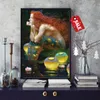 Pittura Waterhouse Redhead Mermaid HD stampabile Ufficio decorazione della parete di arte della tela di canapa artistica con cornice - pronta per essere appesa - Supporto di personalizzazione