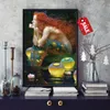 Peinture Waterhouse Redhead Mermaid HD Imprimer bureau Décoration murale Art toile encadrée Art - Prêt à accrocher - Support de personnalisation