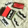 Christmas Gifts Eyelashes Packaging 27mm 5D Mink Lashes 100% Hand Made Eyelash ODM OEM Accept FDshine