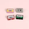 Classic Videotape enamel pin brooches for women Recording memories soft badge Vintage maiden Lapel pin Clothes bag jewelry 90s gifts