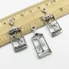 80pcs Carousel antique silver charms pendants jewelry DIY Necklace Bracelet Earrings accessories 33*15mm Customize Generation delivery