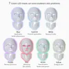 La máquina de la belleza del FDA llevó la máscara facial de la terapia ligera 7 colores de la máscara facial del rejuvenecimiento LED de la piel