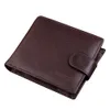 RFID Blocking Leather Wallet for Men- Multi Card 8 Credit Card Slots W snap Closure with 2 Po Holder 250E