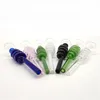 Glass Oil Burner Pipe Spiral Hand Smoking Pipe 14cm 30mm Glass Bowl Thick Pyrex Heady Glass Tobacco Water Pipes