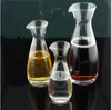 Glass Water Wine Carafe High Clear Lead Free Decanter Bar Tools for Sake Liquor Juice Milk Iced Tea Cold Beverage 10oz 19oz 21oz 35oz