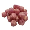 30pcs Silicone Polyhedron Beads for Teether 17mm Polygonal Beads DIY Baby Teething Chewing Jewelry Necklace/ Bracelet