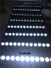 4 Stück Doppelköpfe LED-Wandfluter wasserdicht 12x10W RGBW 4in1 IP65 LED-Wandfluter im Freien LED-Waschlicht