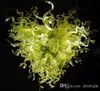 Style Green Murano Kroonluchter Moderne Decor Handgemaakte Blown Glass Art Heart Design Kroonluchters