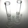 10.5 Inch Bong Water Pipes with 3 Honeycom Clear Thick Pyrex Beaker Recyler Heady Glass Dab Rigs Bongs 18mm for Smoking