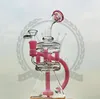 Recycler Bong Hookah Dab Rig Aughty Bongs Rigs Petróleo Tubulação de Água Tubos Tubos Tornado Bubbler Mini Fumar Hookahs