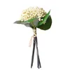 5 Heads Simulation Berry Artificial Latex Hydrangea Flower Bouquet Photography Props Wedding Decoratios Homes Artificial Berries Bouquet