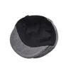 Wool Octagonal Cap Newsboy Beret Hat For Men's Mane Dad Ivy Caps Golf Driving Flat Cabbie Flat Hats Autumn Winter Peaky Blind283V