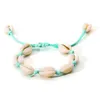 Shell Woven Rope Bracelet Ladies Beach Justerbara Natural Shell Creative Ladies Smycken - Du har din egen personlighet och stil