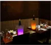 5L Volume plastique led seau à glace couleur changeante, 5L bars discothèques LED allumer seau à glace Champagne vin bière seau barres