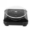 Organizzatore di gioielli 360 gradi Solar Showcase Turntable Watch Phone Jewelry Rotation Holder Box con LED Ring box A