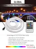 RGB AC 110V ROPE ROPE LED LED 50 metros impermeables al aire libre 5050 Luz SMD 60leds/m con un corte de suministro de alimentación a 1 metro