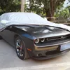 Gray Car Covers Waterproof Outdoor Sun Protection Cover For Dodge Challenger 10+ Exterior Accessories