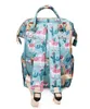 Wholesale Supplier Llama Diaper Backpack Canvas Diaper Mummy Bag Baby Care Packs With Cute Sheep Elements DOM-1081276