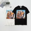 Spring/Summer 2020 new original Animal series 3D direct-spray craft Odell Fabric Men's and women's T-shirts S-2XL