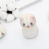 Cerâmicas ornamentos gatinho gato gato bonito decoração mesa casa e jardim decoração mão desenhar pequeno animal artesanato decorativo