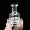 Newest Quartz Cyclone riptide Carb Cap with airflow hole Spinner For 25mm Smoking Banger terp pearls Bubbler Enai Dab Rig