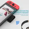 Bluetooth 5.0 Аудио передатчик Тип C Передатчик адаптера для коммутатора Connect к динамике беспроводной динамики