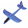 Foam Throwing Glider Model Air Plane Inertia Aircraft Toy 48cm Hand Launch Airplane Model To Glide the plane Flying Toy for Kids Gift